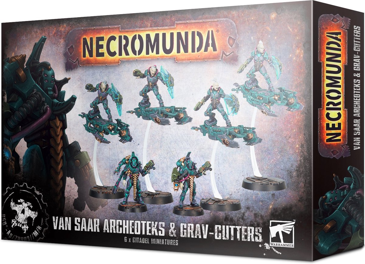 Necromunda: Van Saar Archeoteks & Grav-Cutters [300-71] (Citadel Version)