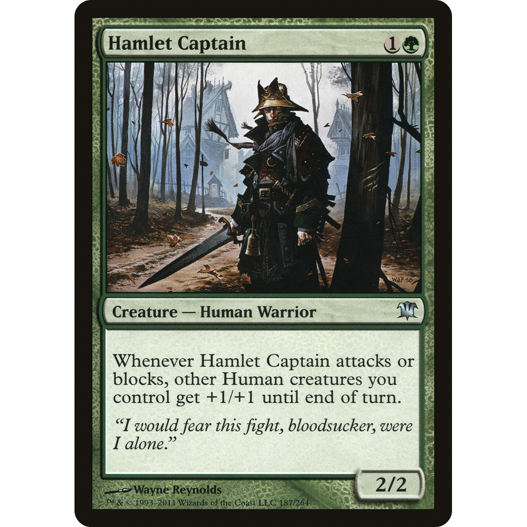Hamlet Captain (ISD-187) - Innistrad
