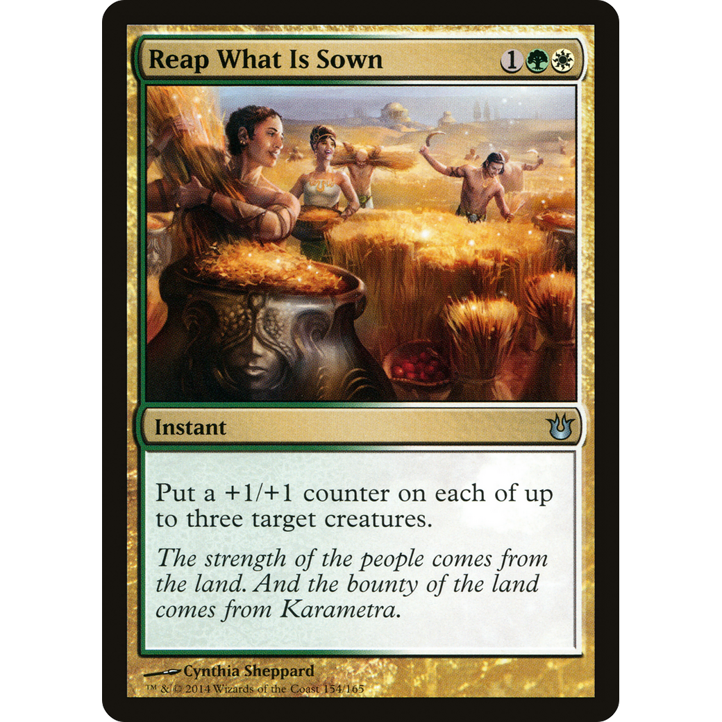 Reap What Is Sown (BNG-154) - Born of the Gods