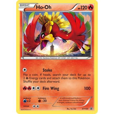Ho-Oh XY153/211 - XY Promos Holofoil