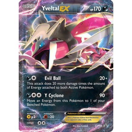 Yveltal EX - XY150 (Shiny) XY150/211 - XY Promos Holofoil