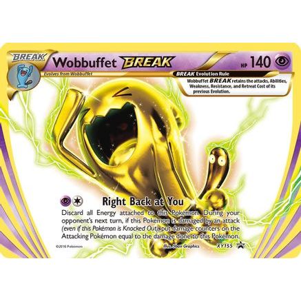 Wobbuffet BREAK XY155/211 - XY Promos Holofoil