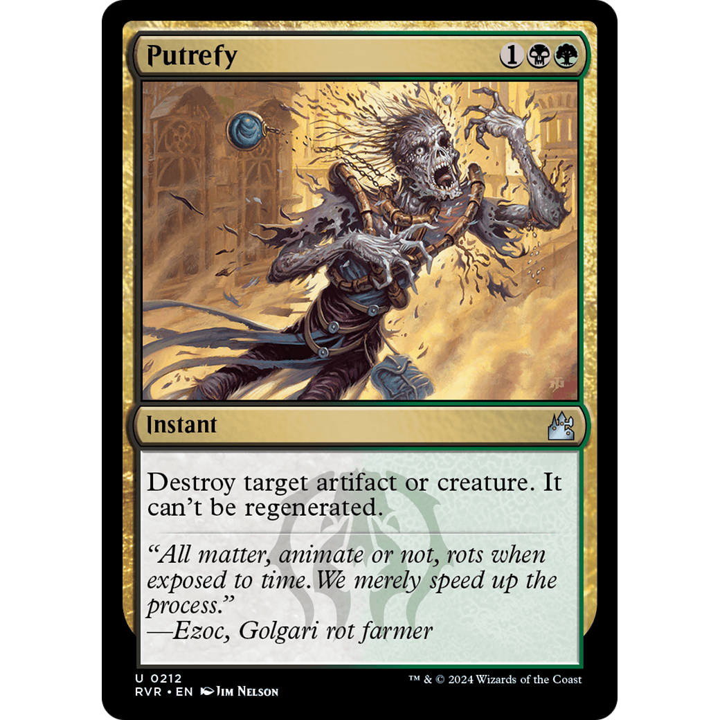 Putrefy (RVR-212) - Ravnica Remastered