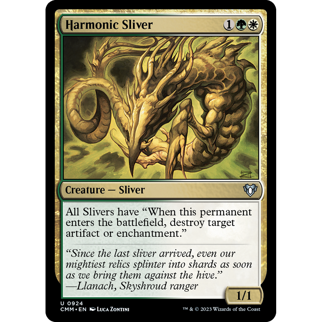 Harmonic Sliver (CMM-924) - Commander Masters