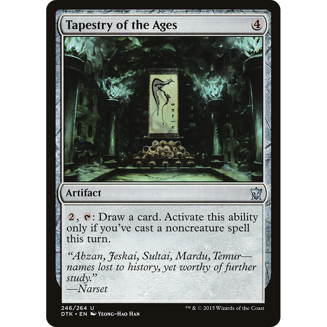 Tapestry of the Ages (DTK-246) - Dragons of Tarkir