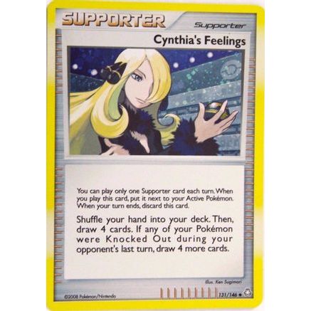 Cynthia's Feelings - 131/146 (Cosmos Holofoil) 131 - Miscellaneous Cards & Products Holofoil