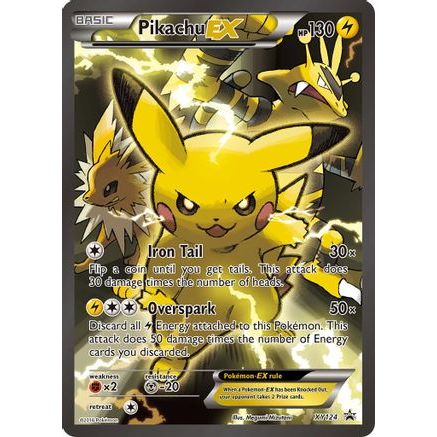Pikachu EX - XY124 XY124/211 - XY Promos Holofoil