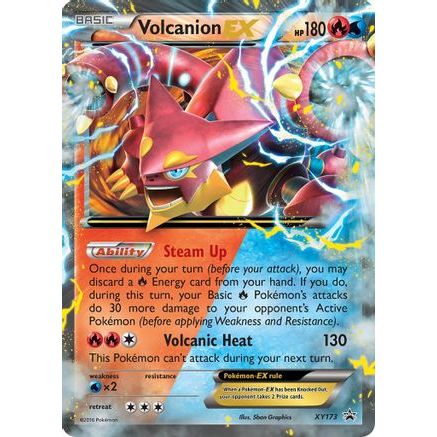 Volcanion EX XY173/211 - XY Promos Holofoil