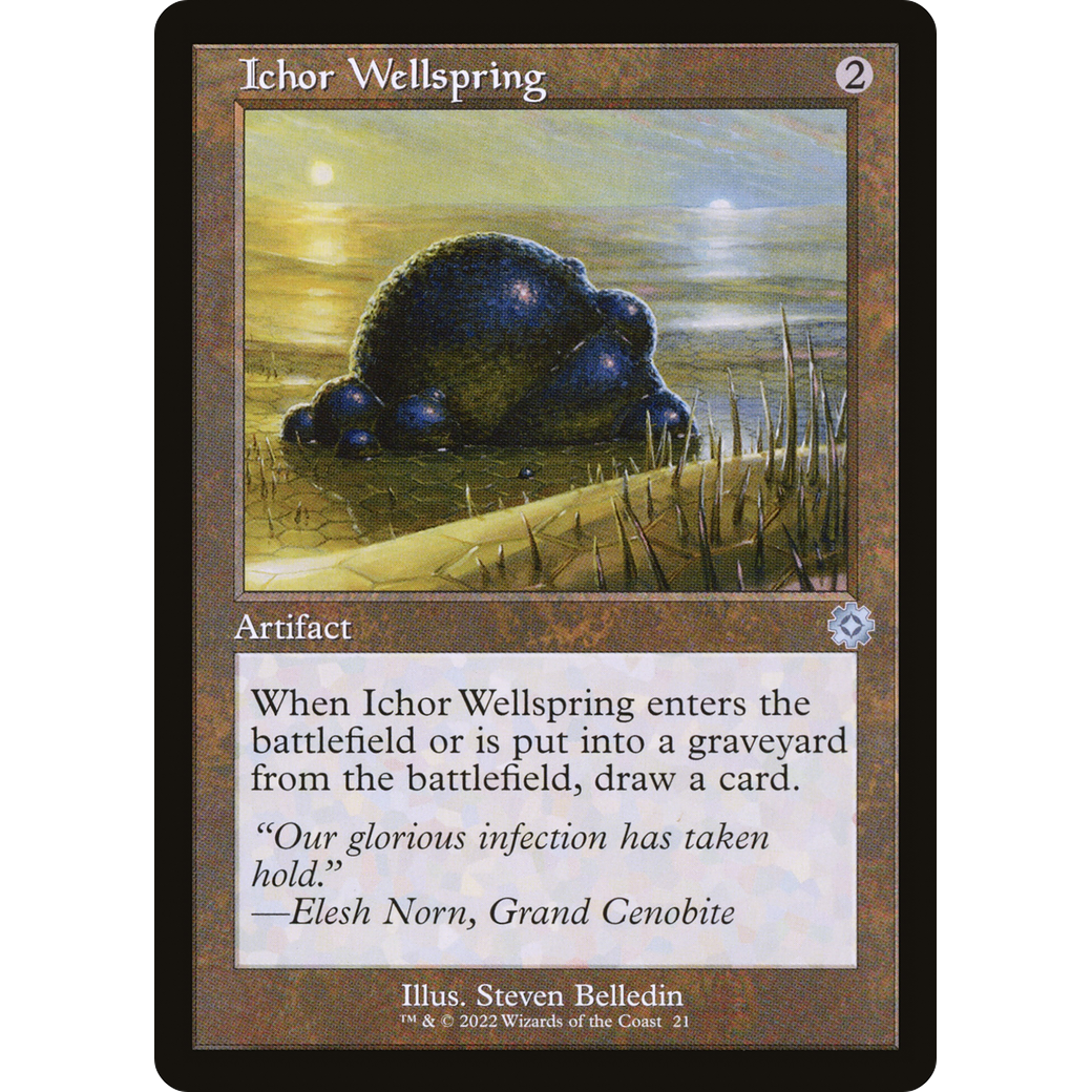 Ichor Wellspring (BRR-021) - The Brothers' War Retro Artifacts Foil