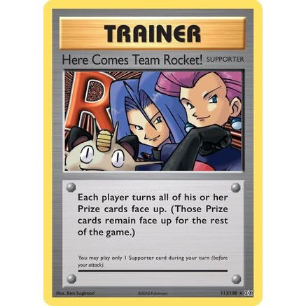 Here Comes Team Rocket! 113/108 - XY  Evolutions