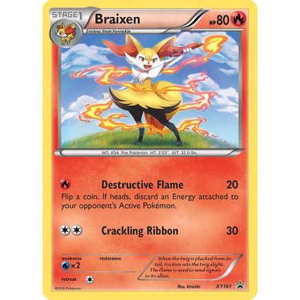 Braixen - XY161 XY161/211 - XY Promos Holofoil