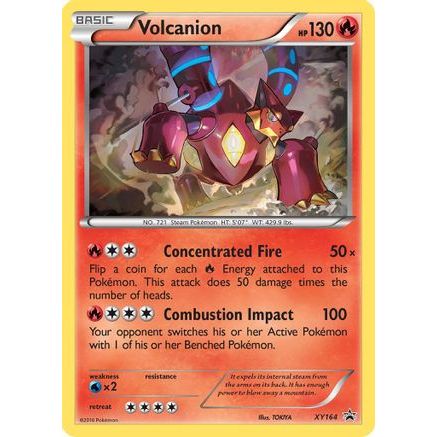 Volcanion - XY164 XY164/211 - XY Promos Holofoil