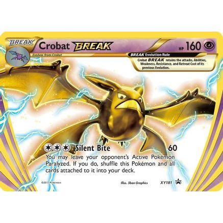 Crobat BREAK XY181/211 - XY Promos Holofoil