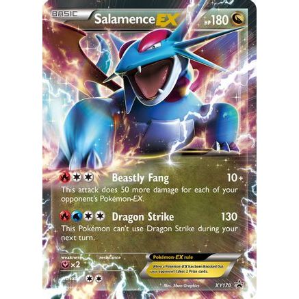 Salamence EX - XY170 XY170/211 - XY Promos Holofoil