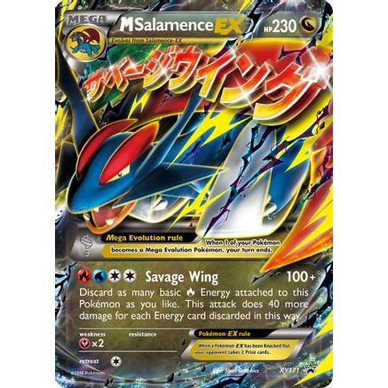 M Salamence EX - XY171 XY171/211 - XY Promos Holofoil