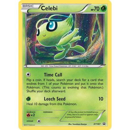 Celebi - XY187 XY187/211 - XY Promos Holofoil