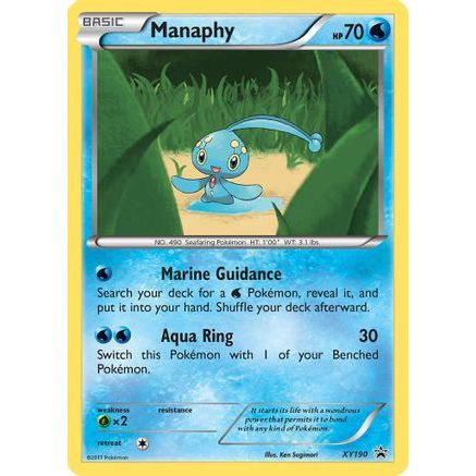 Manaphy - XY190 XY190/211 - XY Promos Holofoil