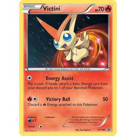 Victini - XY189 XY189/211 - XY Promos Holofoil