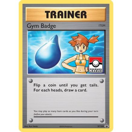 Gym Badge (Misty) XY204/211 - XY Promos Holofoil