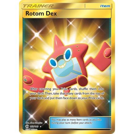 Rotom Dex (Secret) 159/149 - SM Base Set Holofoil
