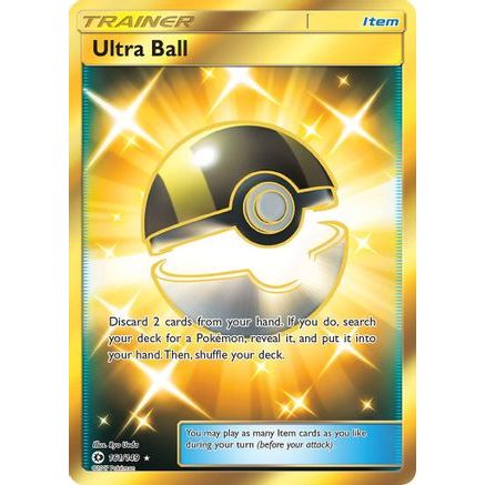 Ultra Ball (Secret) 161/149 - SM Base Set Holofoil