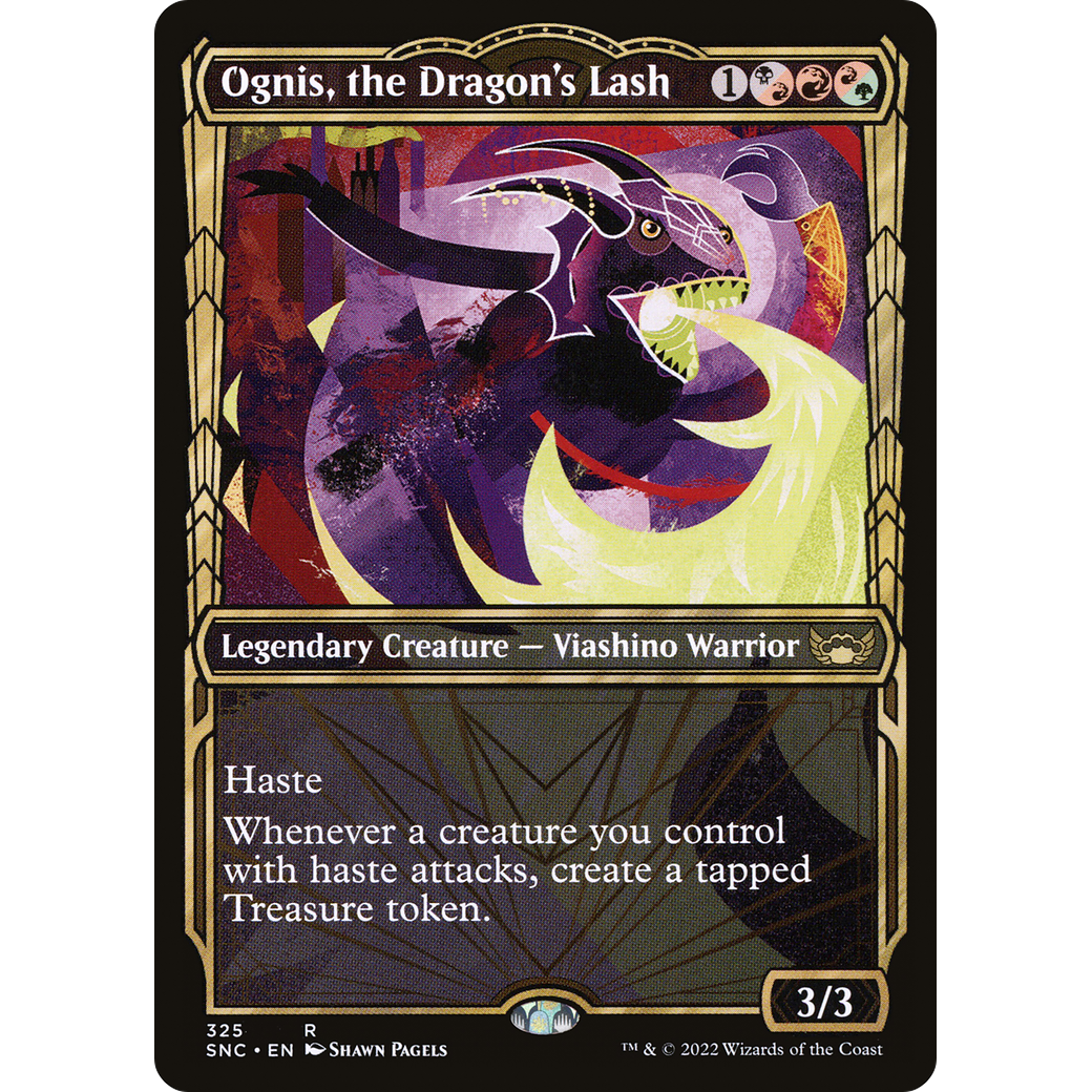 Ognis, the Dragon's Lash (Showcase) (SNC-325) - Streets of New Capenna: (Showcase)