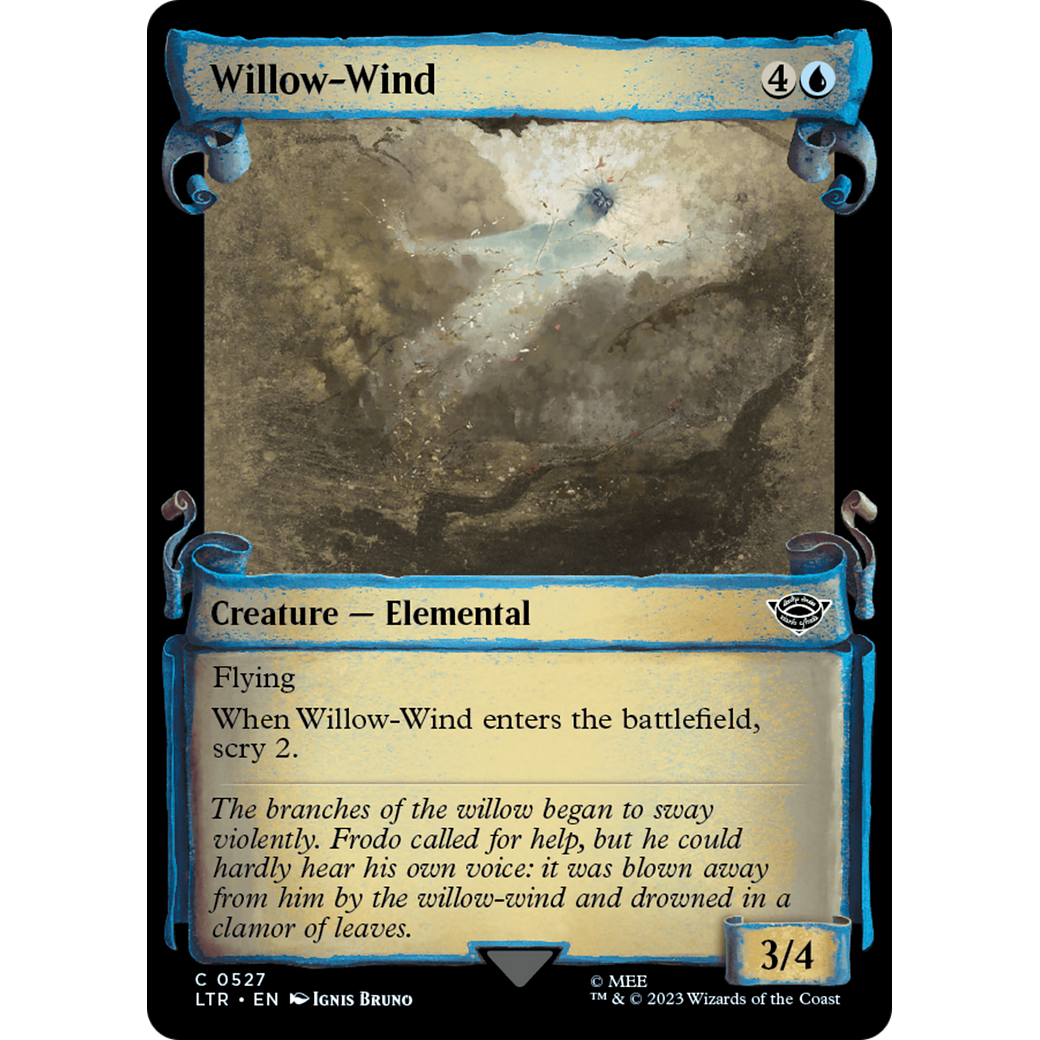 Willow-Wind (LTR-527) - The Lord of the Rings: Tales of Middle-earth: (Showcase) Foil