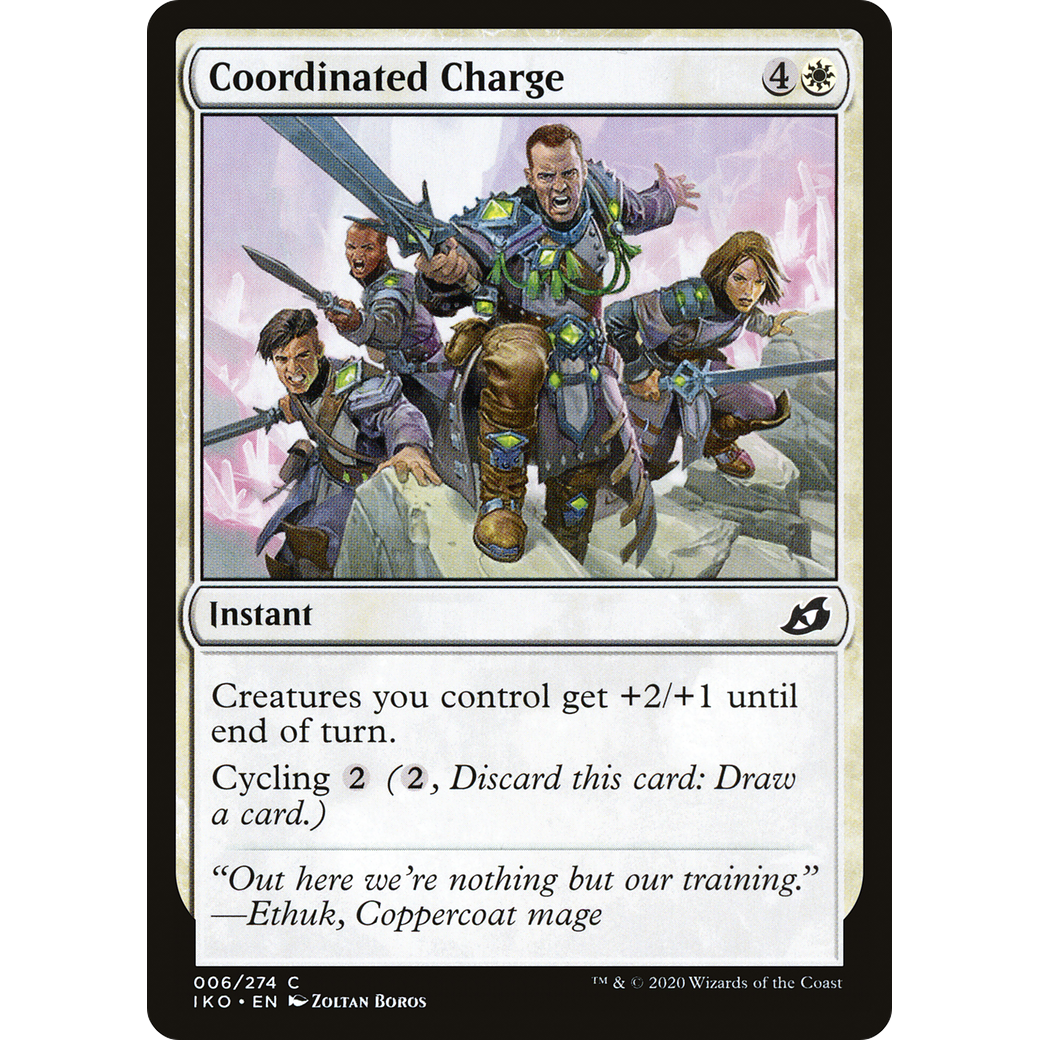 Coordinated Charge (IKO-006) - Ikoria: Lair of Behemoths Foil