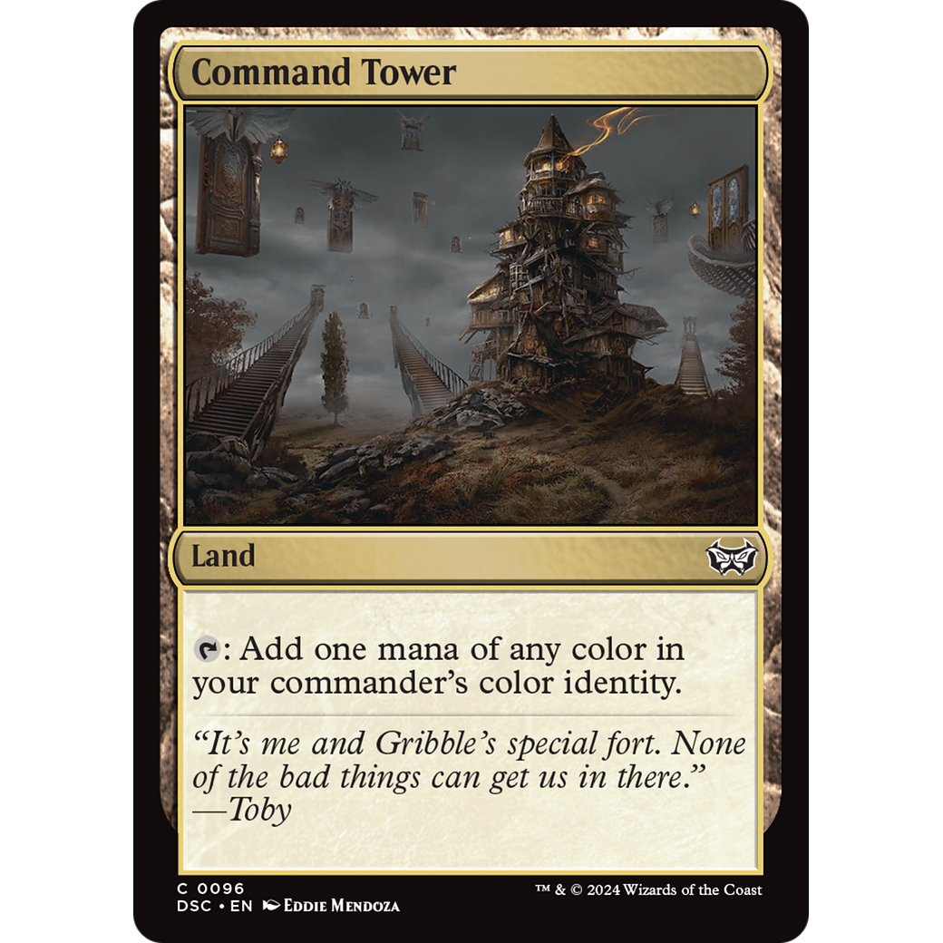 Command Tower (DSC-096) - Duskmourn: House of Horror Commander
