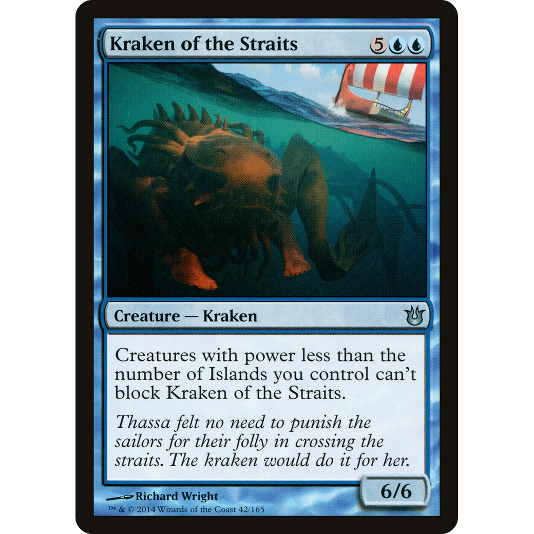 Kraken of the Straits (BNG-042) - Born of the Gods
