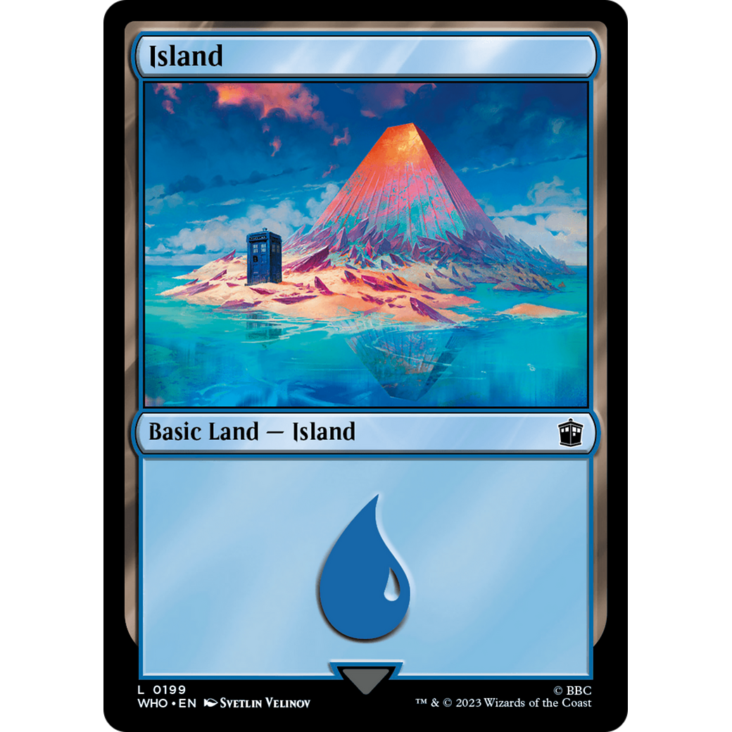 Island (0199) (WHO-199) - Doctor Who Foil