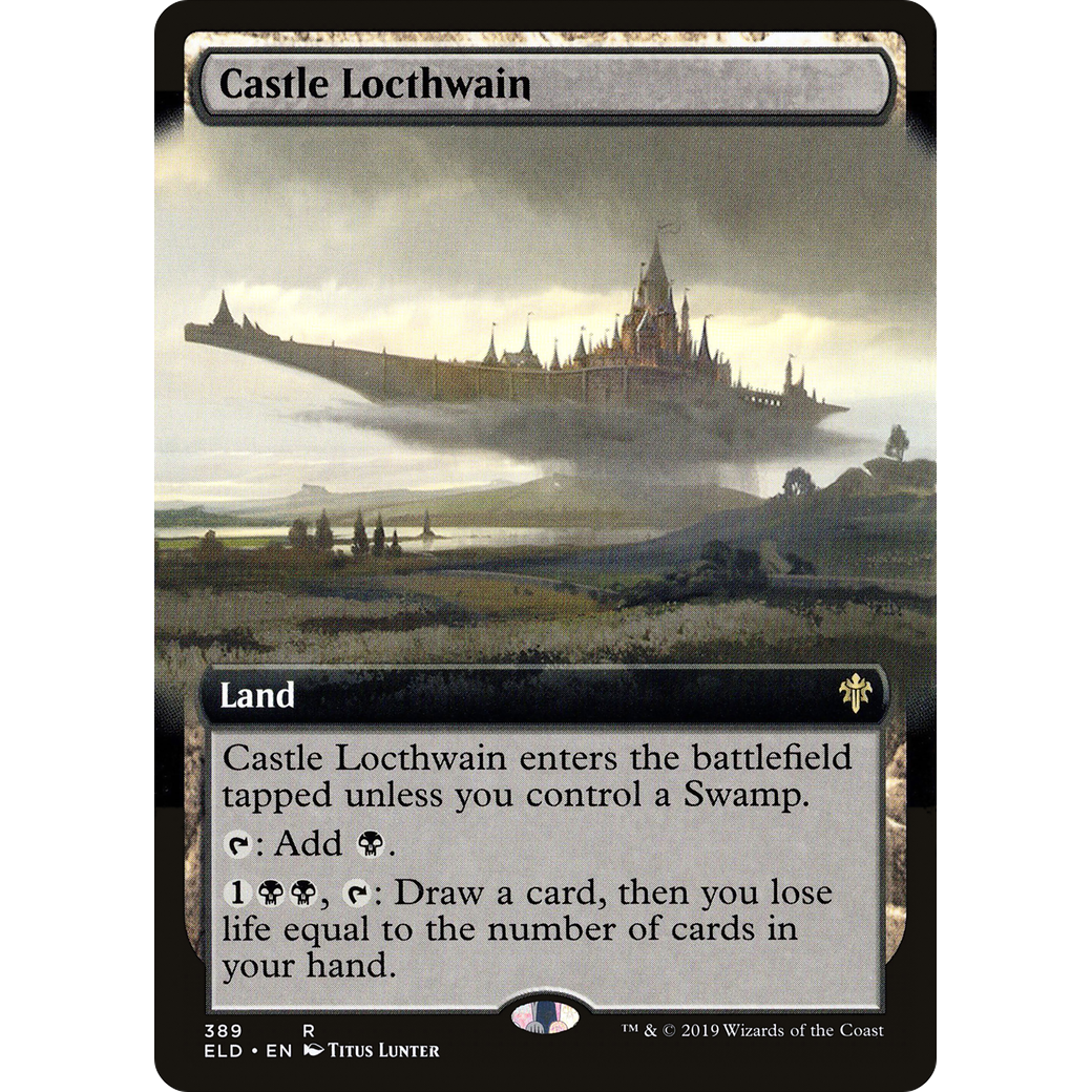 Castle Locthwain (Extended Art) (ELD-389) - Throne of Eldraine: (Extended Art) Foil
