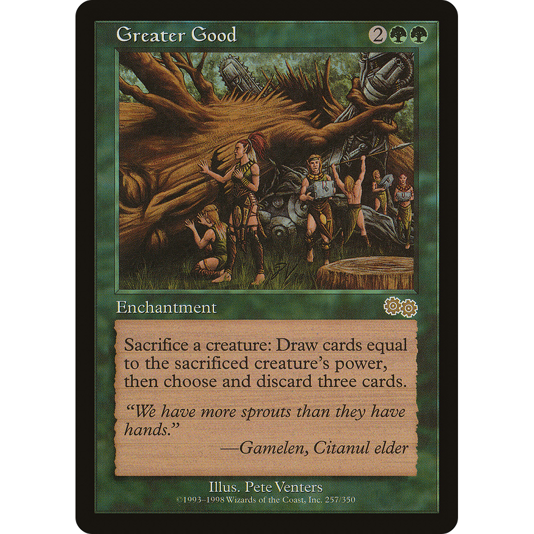 Greater Good (USG-257) - Urza's Saga