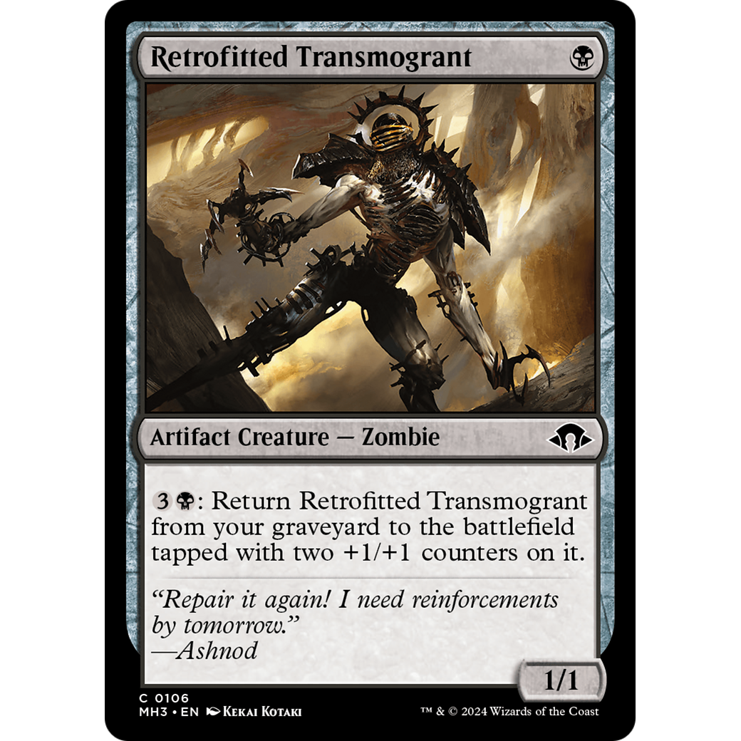 Retrofitted Transmogrant (MH3-106) - Modern Horizons 3 Foil