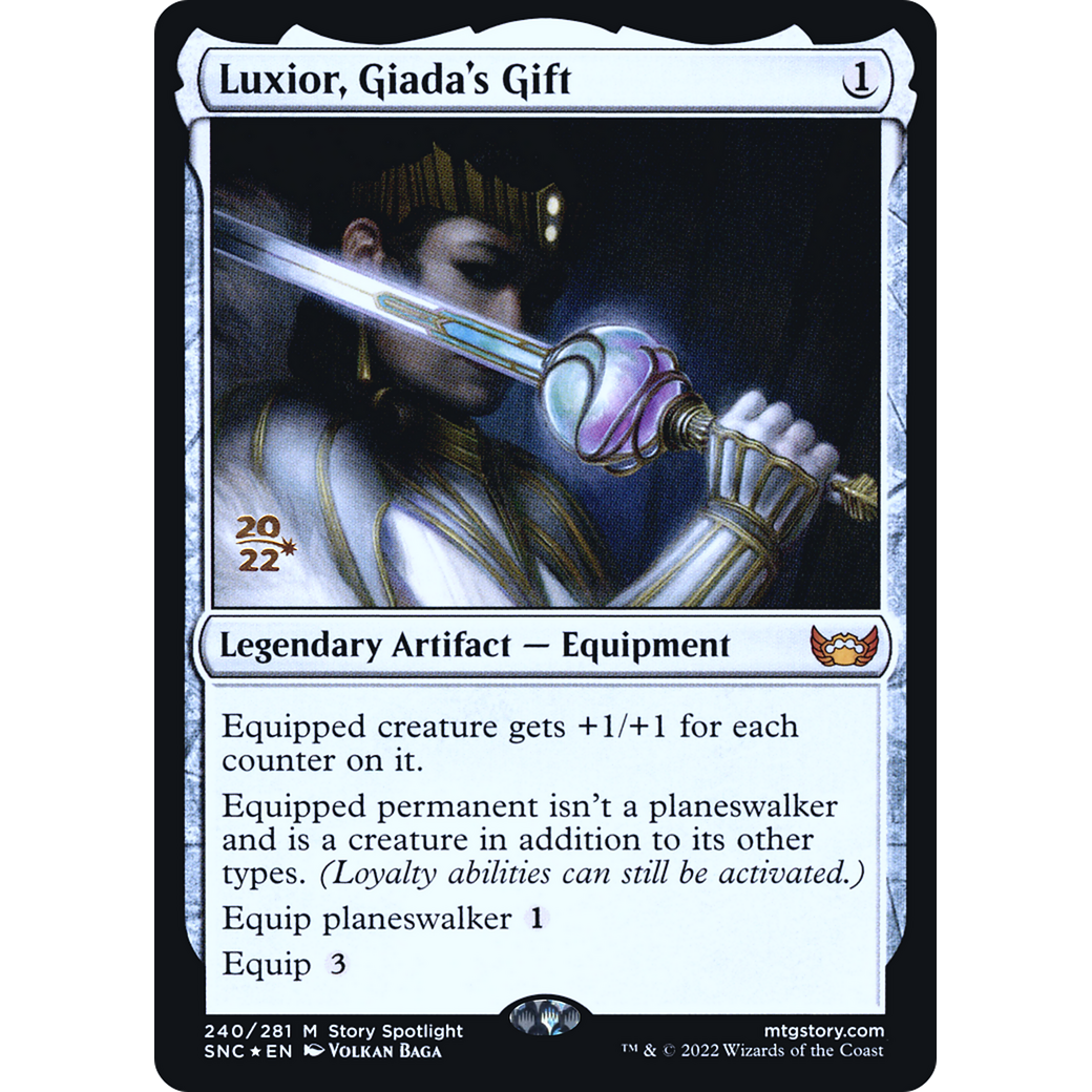 Luxior, Giada's Gift (PRE-240) - Streets of New Capenna Promos Foil