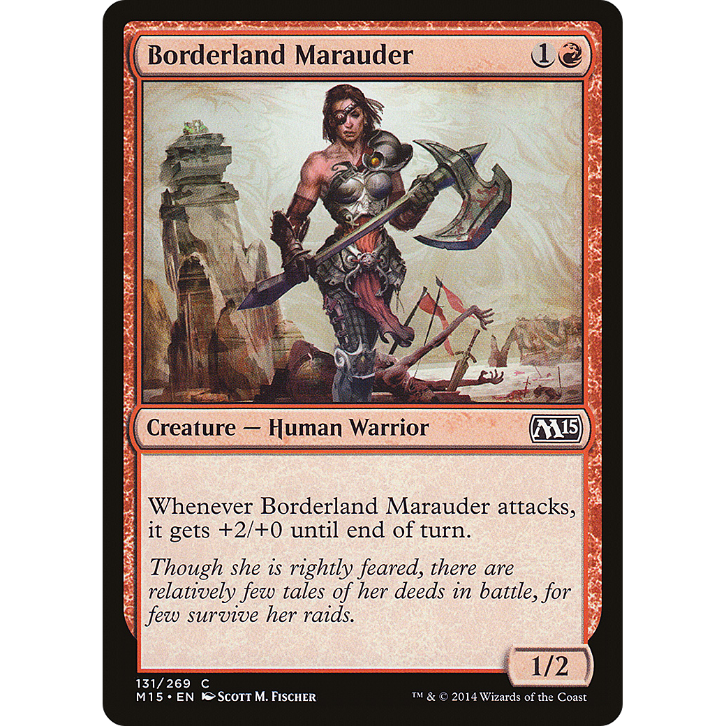 Borderland Marauder (M15-131) - Magic 2015