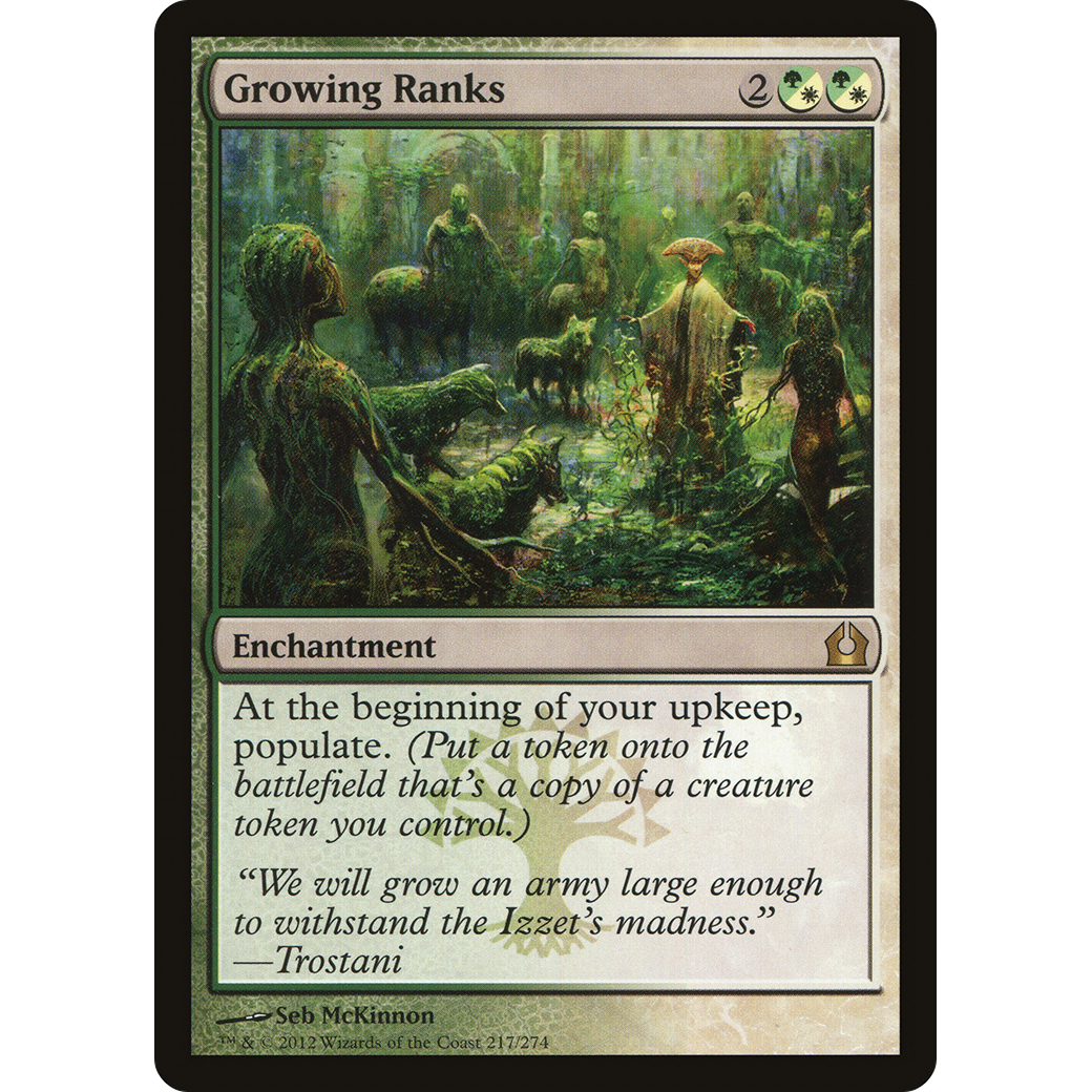 Growing Ranks (RTR-217) - Return to Ravnica