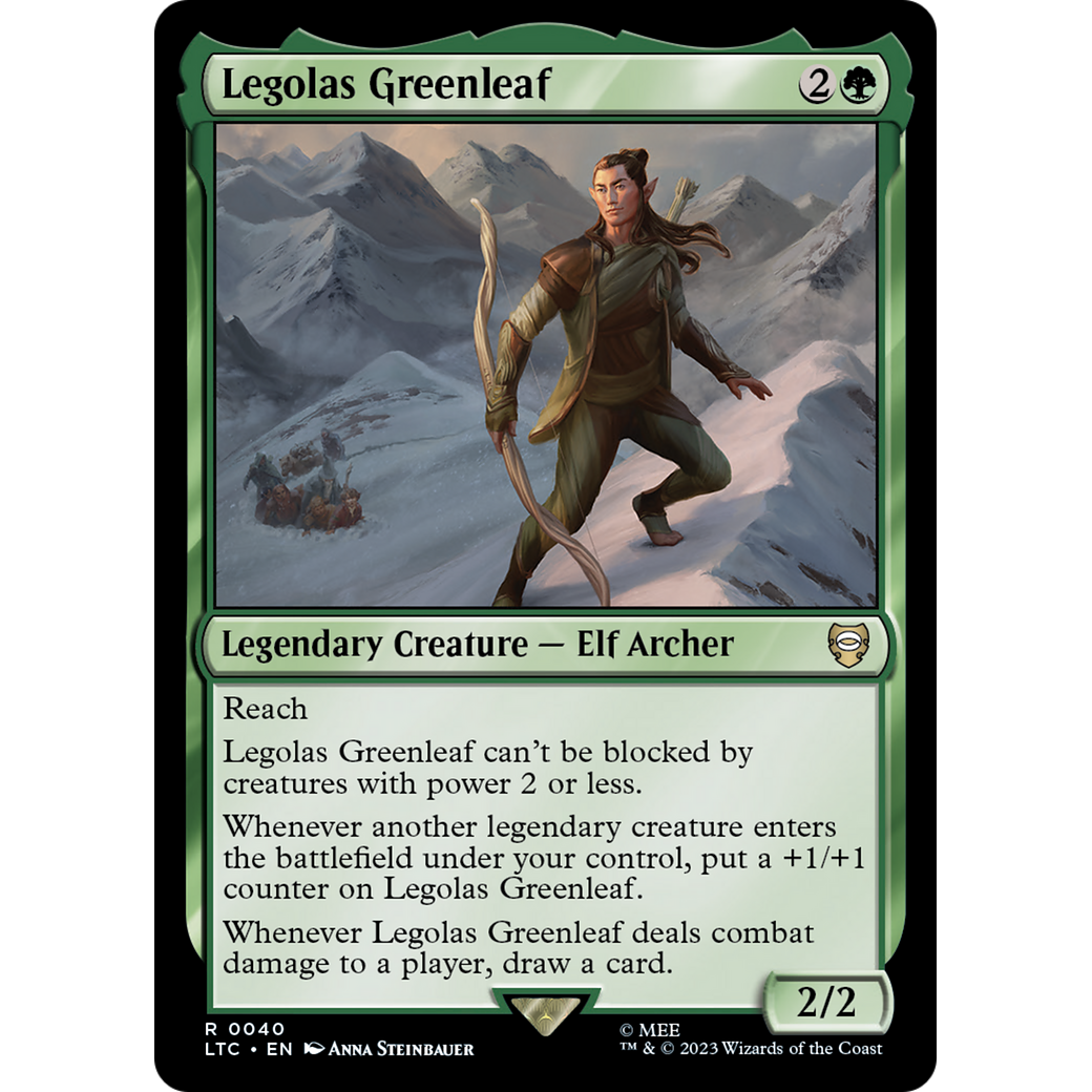Legolas Greenleaf (LTC-040) - Tales of Middle-earth Commander