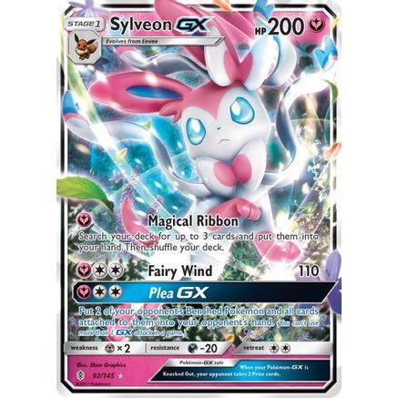 Sylveon GX 92/145 - SM  Guardians Rising Holofoil