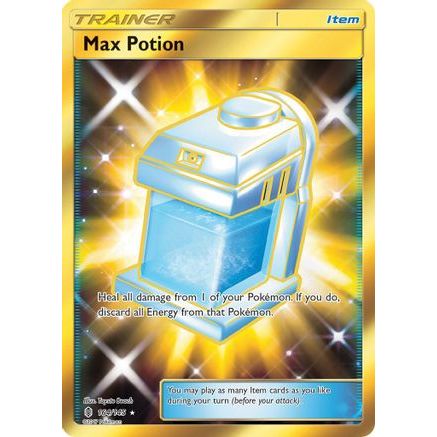Max Potion (Secret) 164/145 - SM  Guardians Rising Holofoil