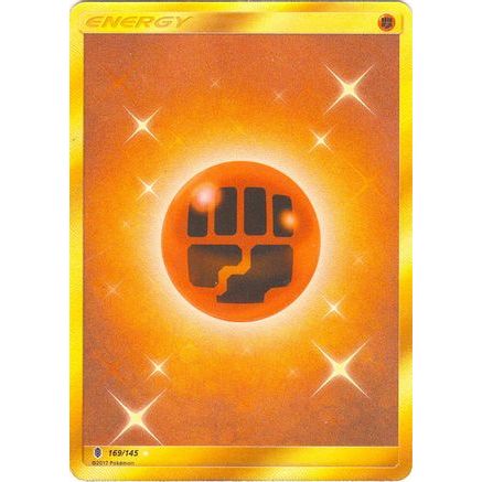 Fighting Energy (Secret) 169/145 - SM  Guardians Rising Holofoil