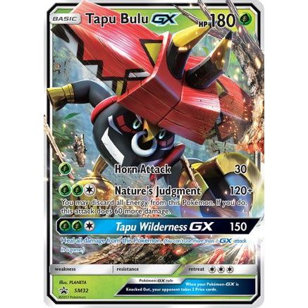 Tapu Bulu GX - SM32 SM32/248 - SM Promos Holofoil