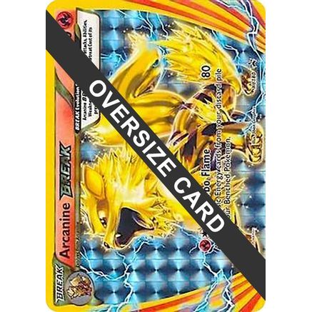 Arcanine BREAK - XY180 (XY Black Star Promos) XY180 - Jumbo Cards Holofoil