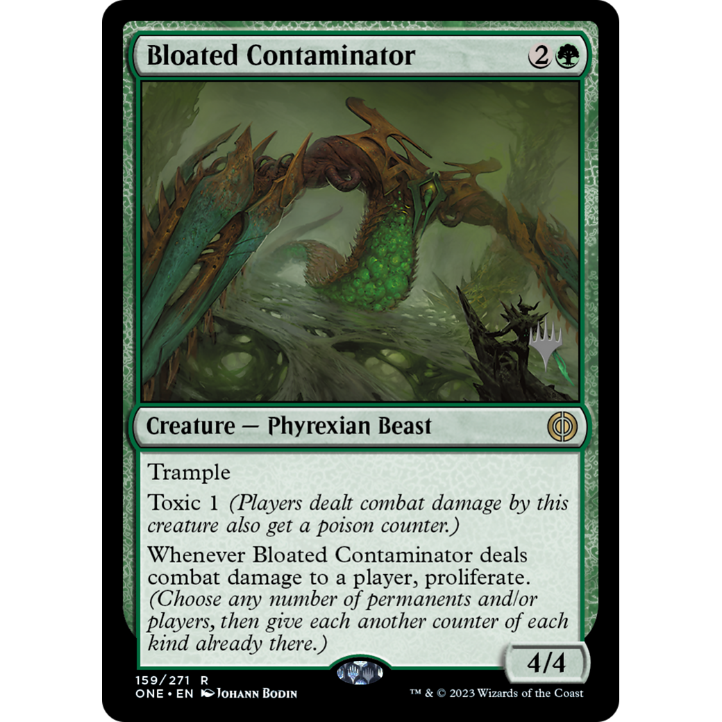 Bloated Contaminator (PPONE-159P) - Phyrexia: All Will Be One Promos