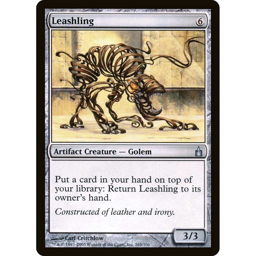 Leashling (RAV-265) - Ravnica: City of Guilds Foil