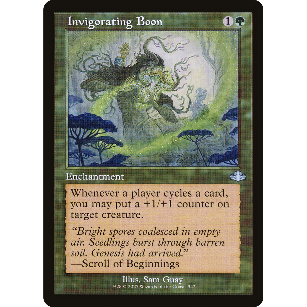 Invigorating Boon (Retro Frame) (DMR-342) - Dominaria Remastered