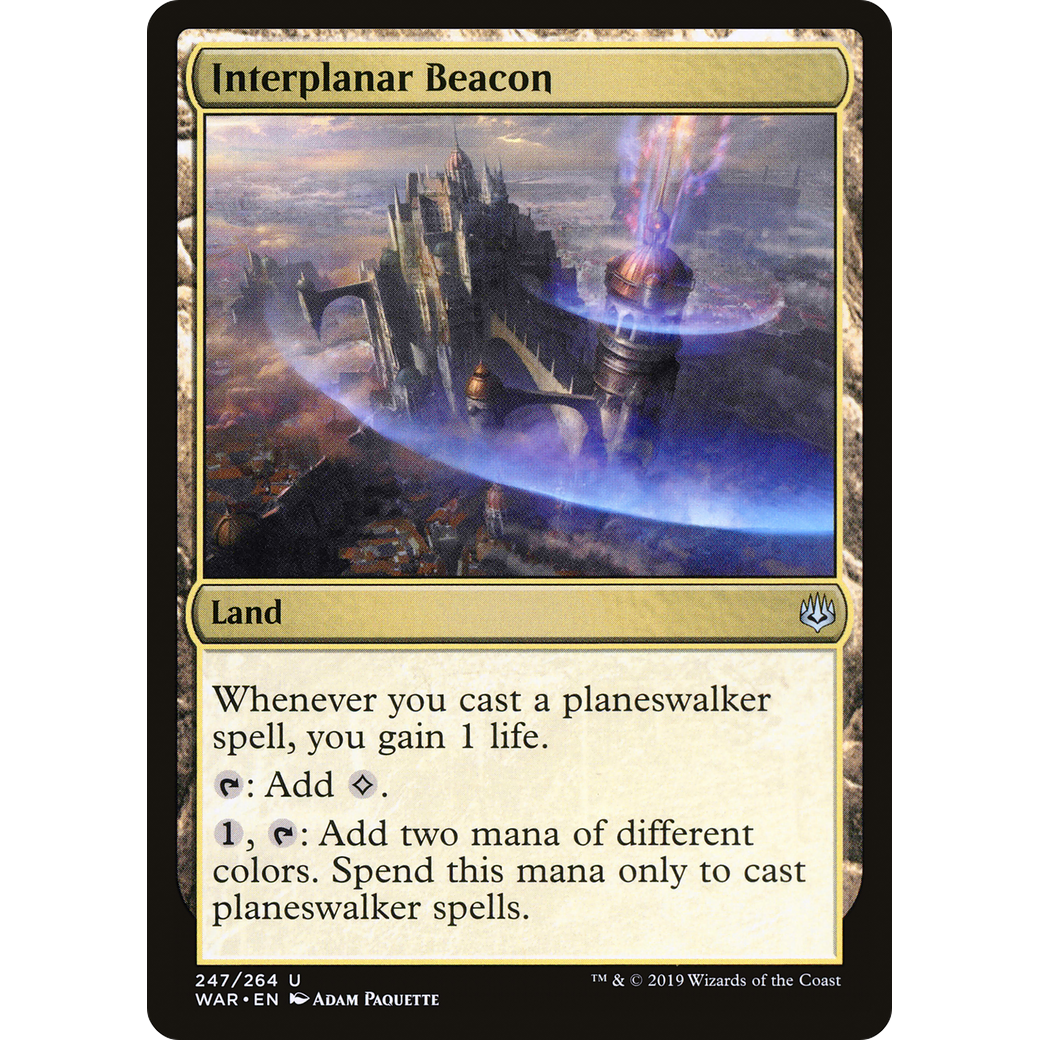 Interplanar Beacon (WAR-247) - War of the Spark