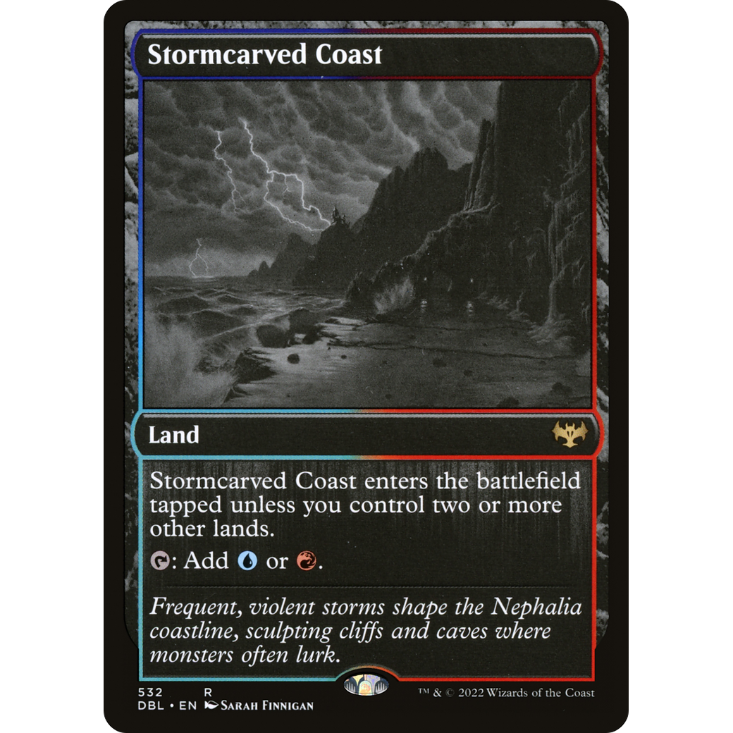 Stormcarved Coast (DBL-532) - Innistrad: Double Feature Foil