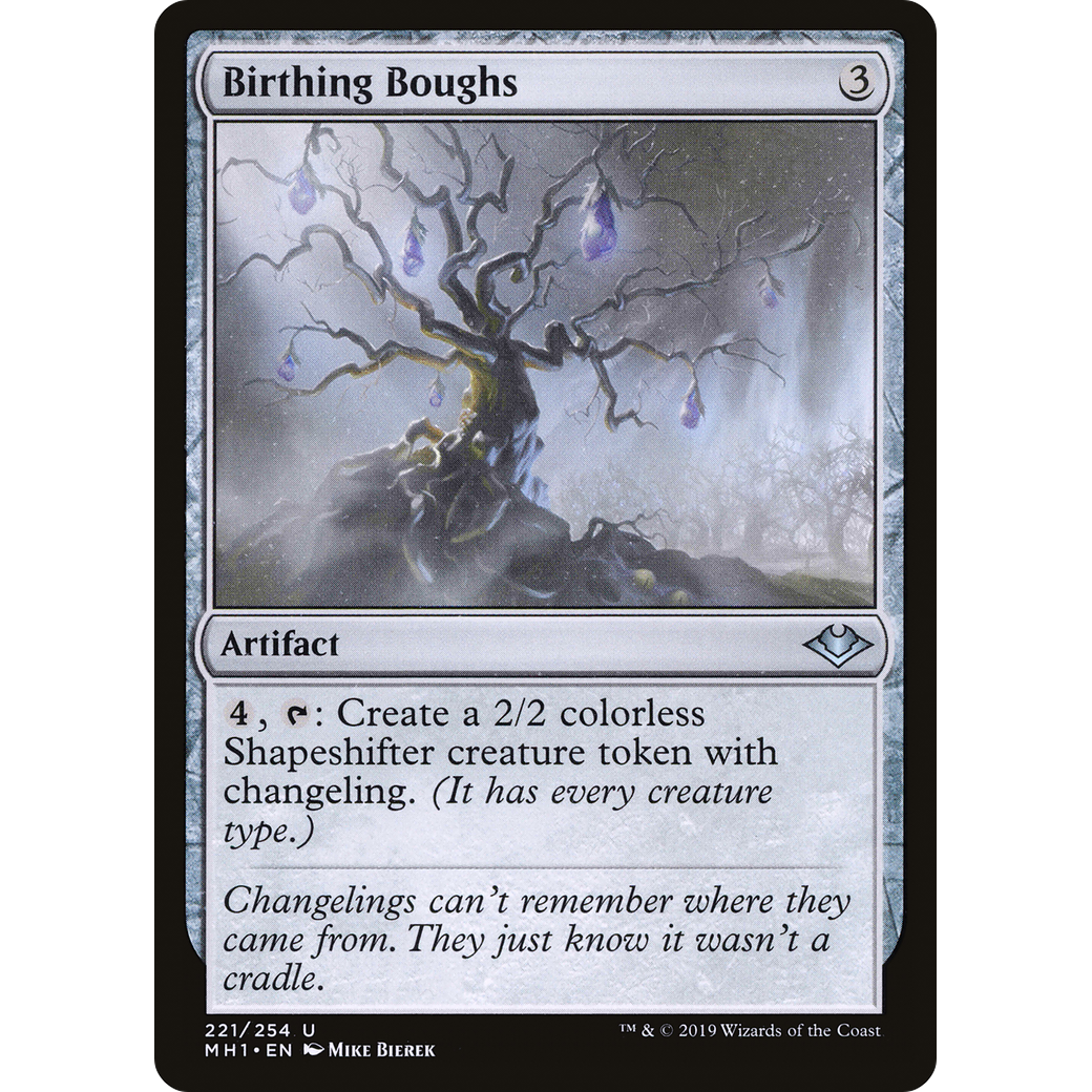 Birthing Boughs (MH1-221) - Modern Horizons Foil