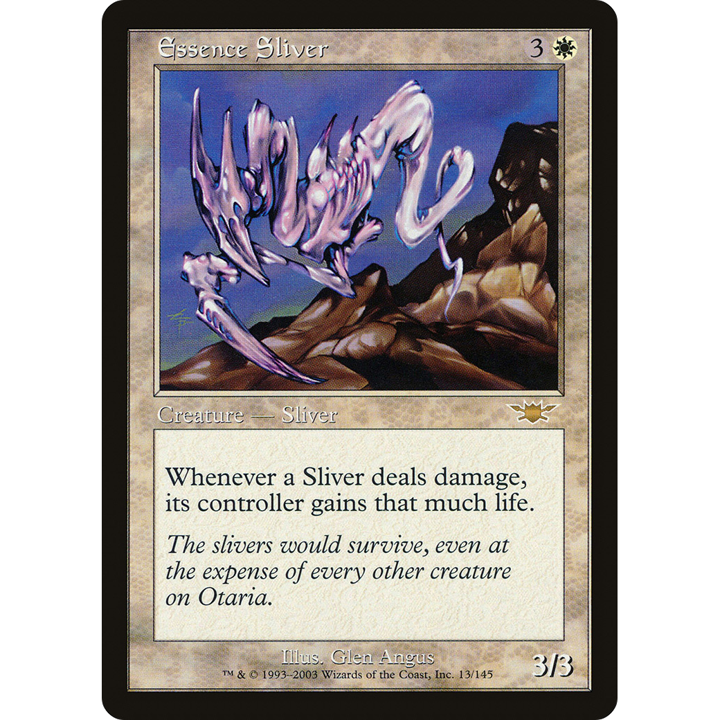 Essence Sliver (LGN-013) - Legions Foil